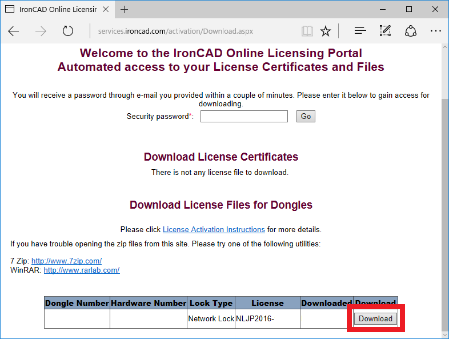 ライセンス ファイル