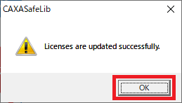 CAXASafeLib メッセージ