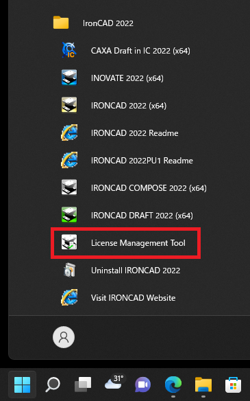 Microsoft Windows 11 スタートメニュー