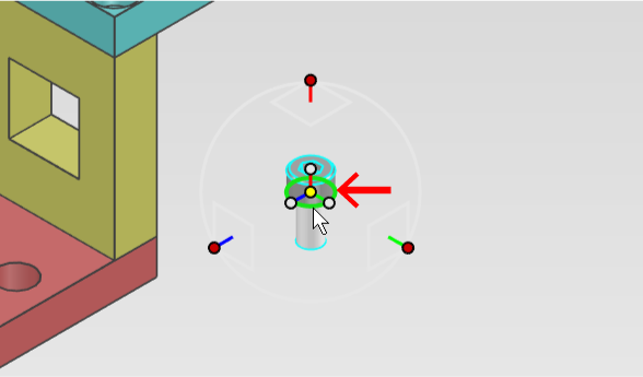 エッジをクリック