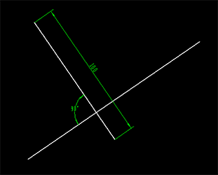 線に対する法線