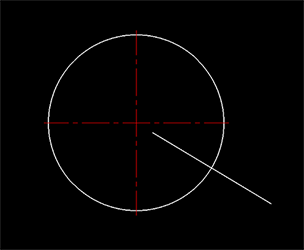 円に対する法線