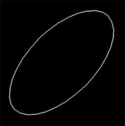 回転角度45°の例