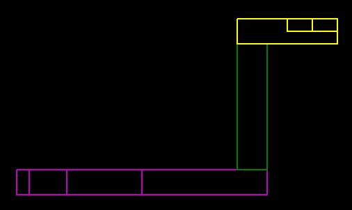 ボディの色で投影