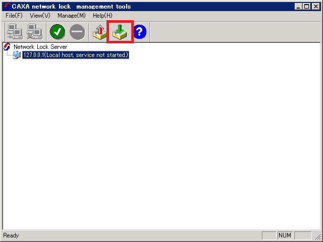 ライセンス ファイルをインポート
