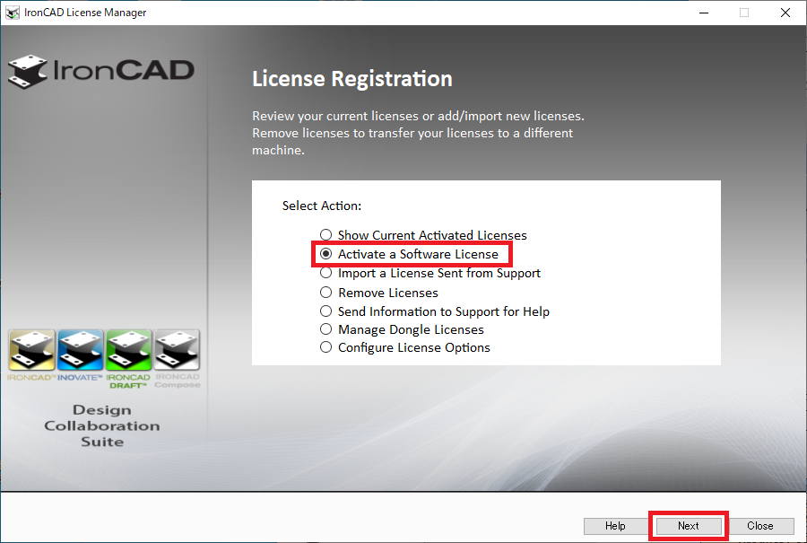 IronCAD License Manager
